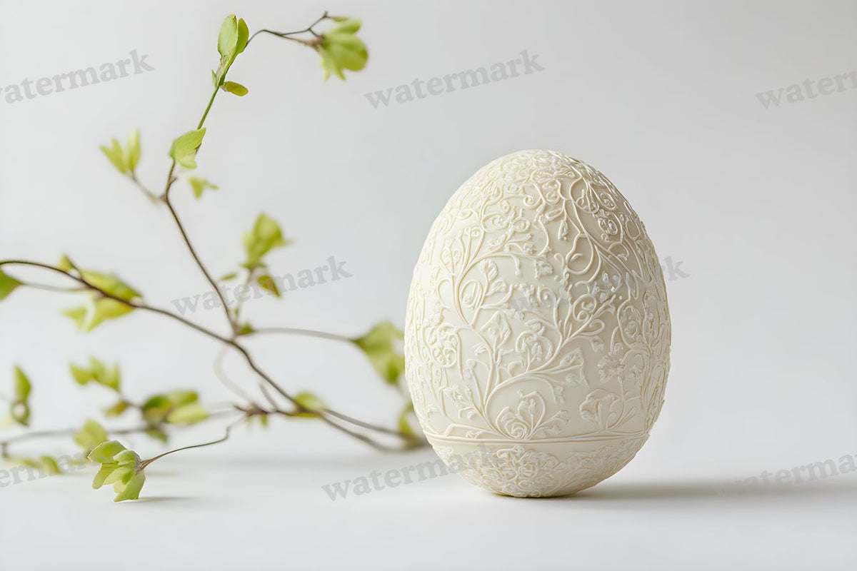 Elegant Easter Egg Backdrop Images