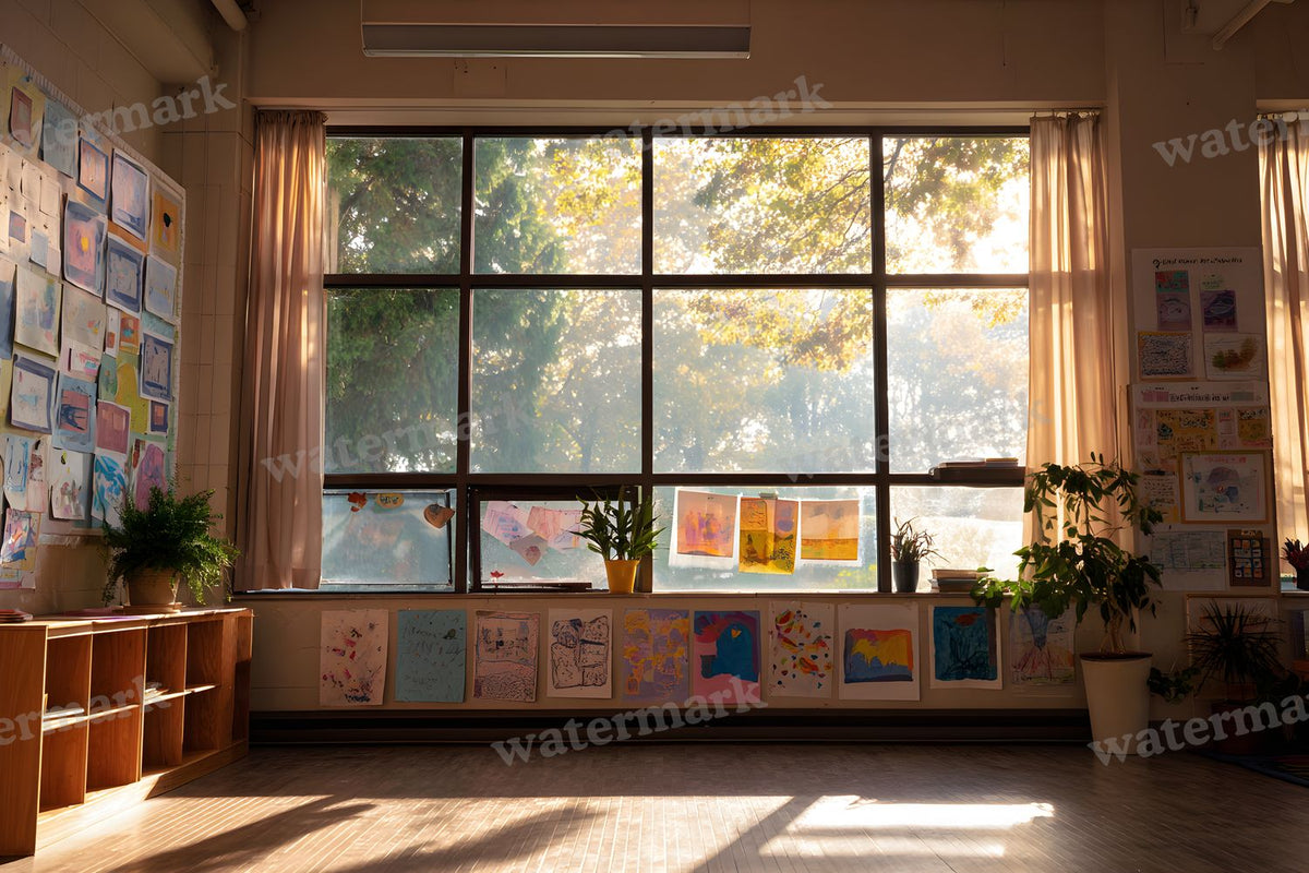 Elementary School Classroom Backdrop Images