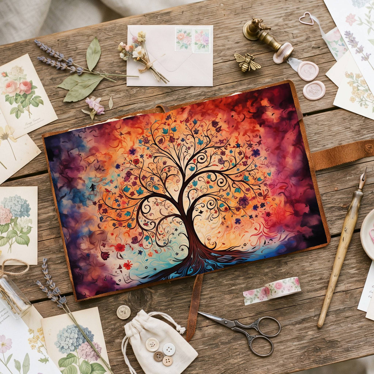 Ethereal Tree Digital Papers