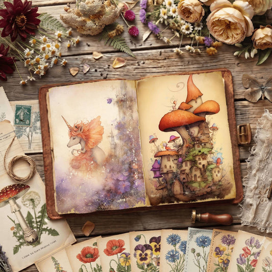 Fairies And Unicorns Digital Papers