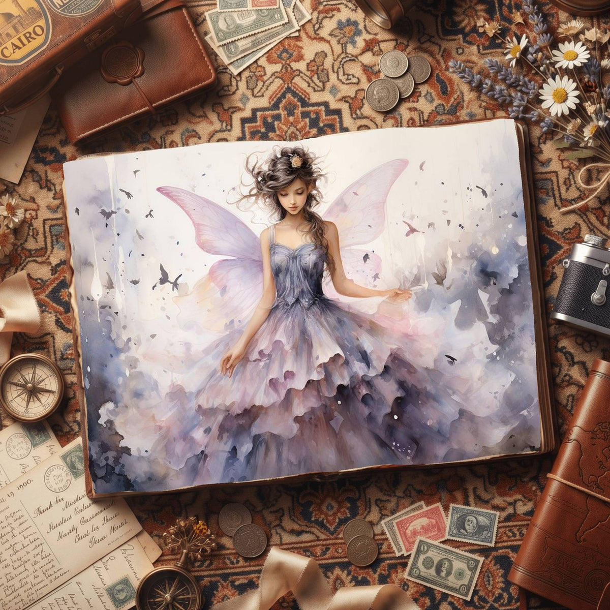 Fairies Digital Papers