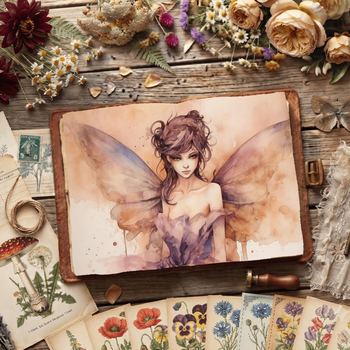 Fairies Digital Papers