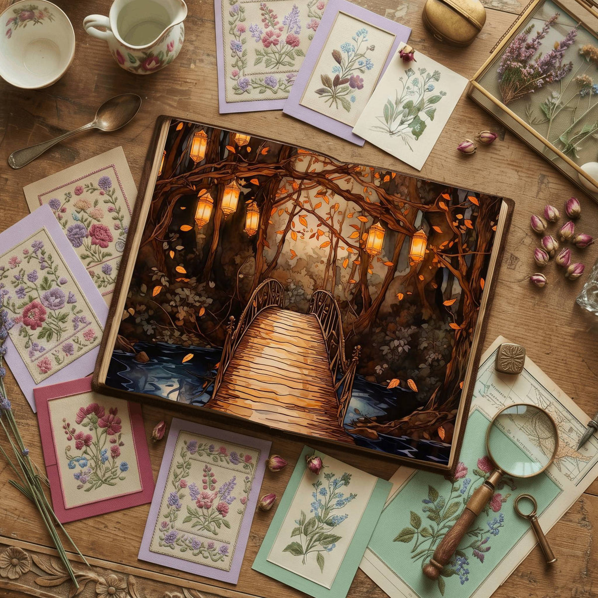 Fairy Bridge Digital Papers