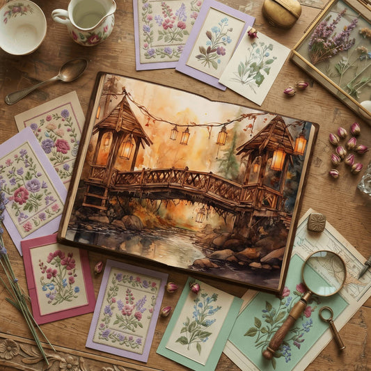 Fairy Bridge Digital Papers