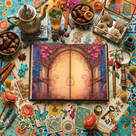 Fairy Doors Digital Papers