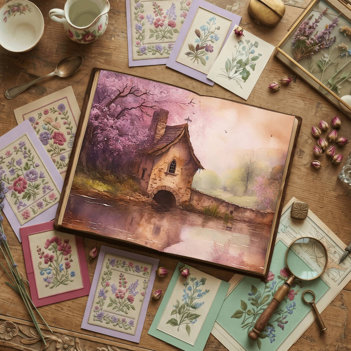 Fairy House Digital Papers