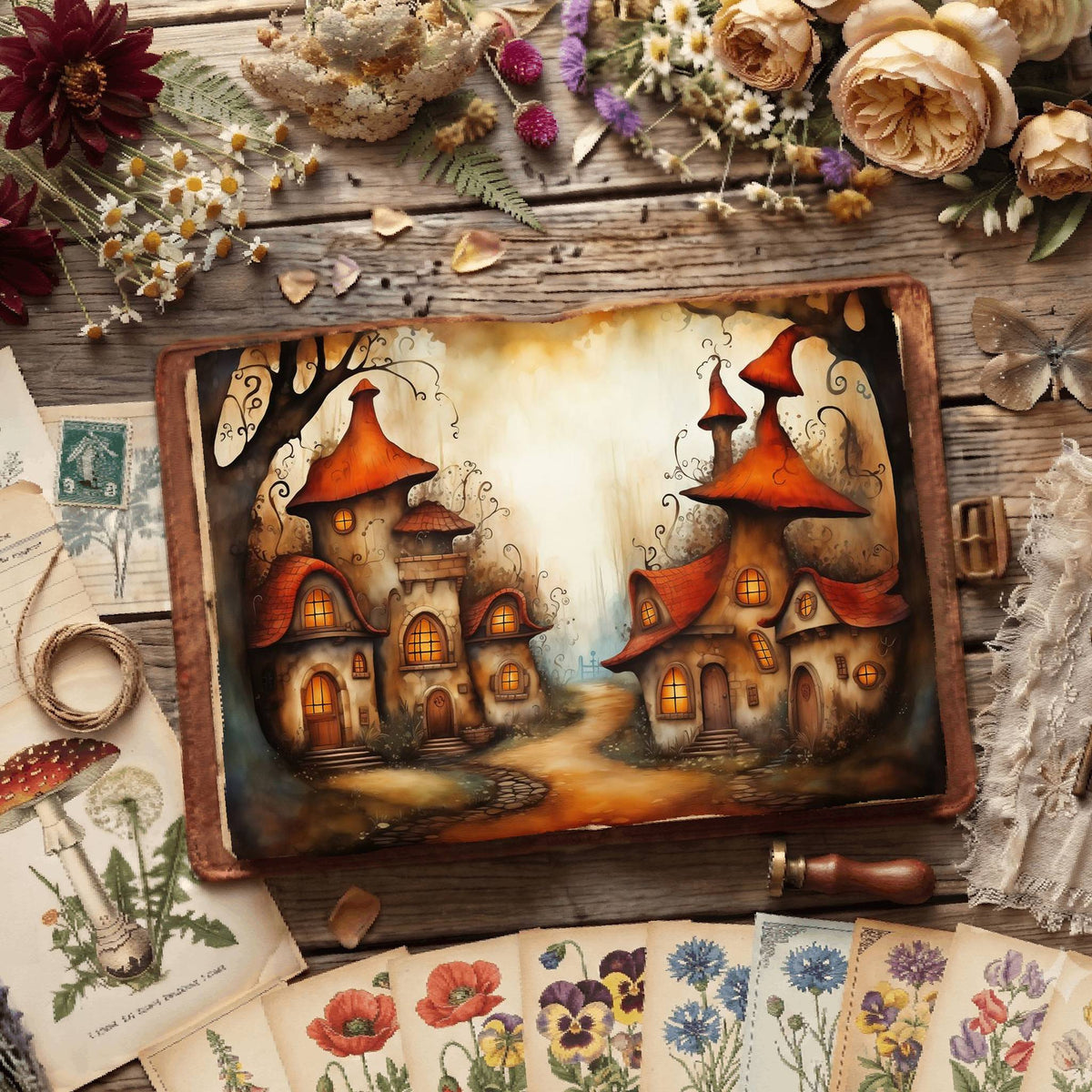 Fairytale Village Digital Papers