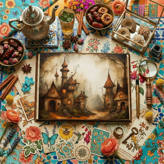 Fairytale Village Digital Papers