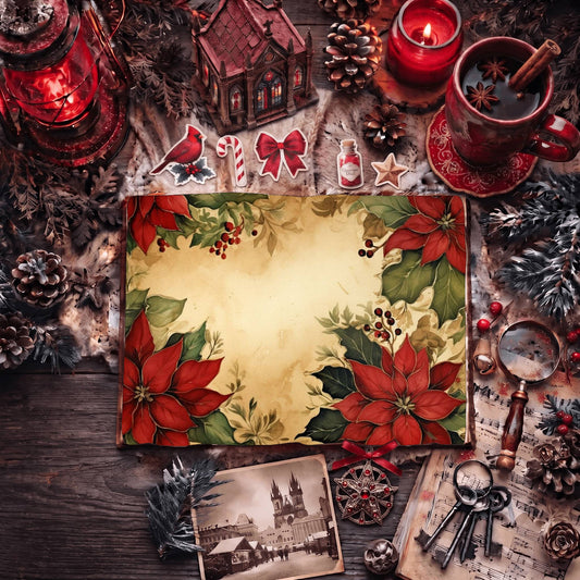 Festive Christmas Digital Papers