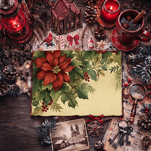 Festive Christmas Digital Papers