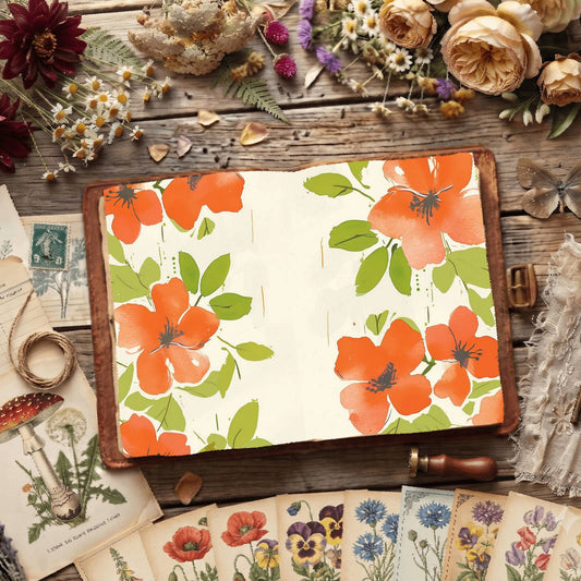 Floral Digital Papers