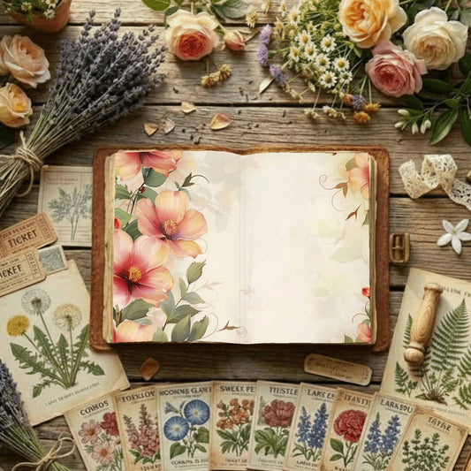 Floral Digital Papers