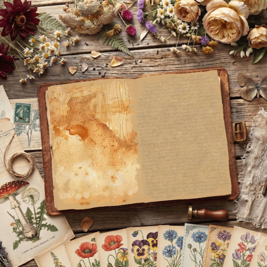 Floral Illustrations Digital Papers