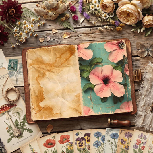 Floral Digital Papers