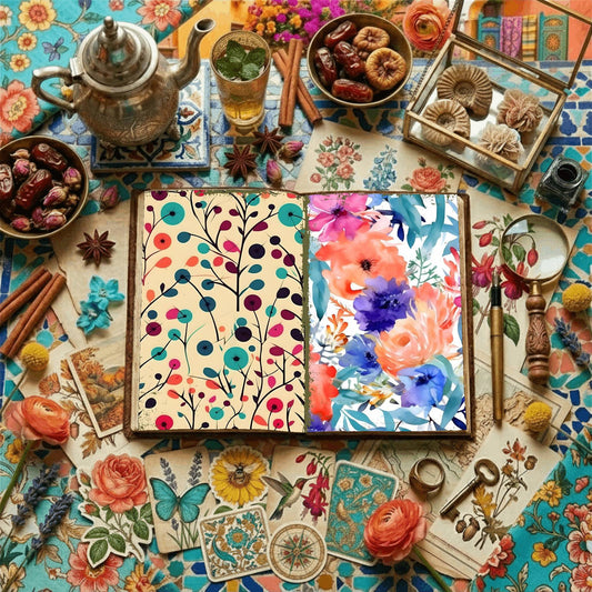 Floral Digital Papers