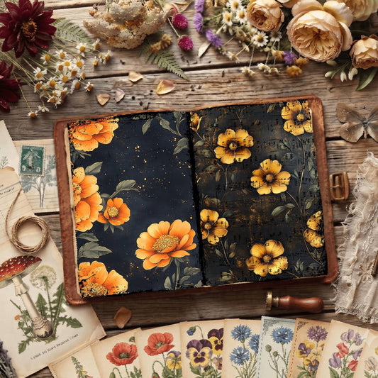 Floral Digital Papers