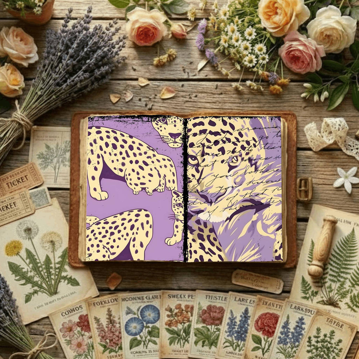 Floral Digital Papers