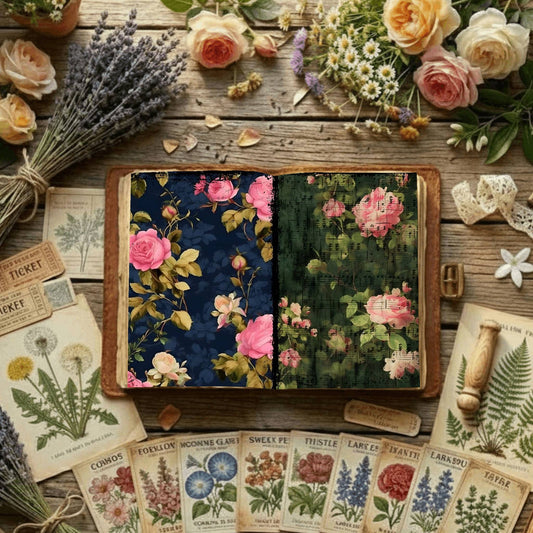 Floral Digital Papers