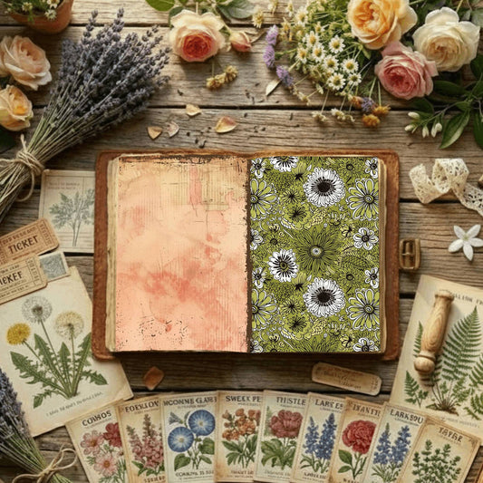 Floral Digital Papers