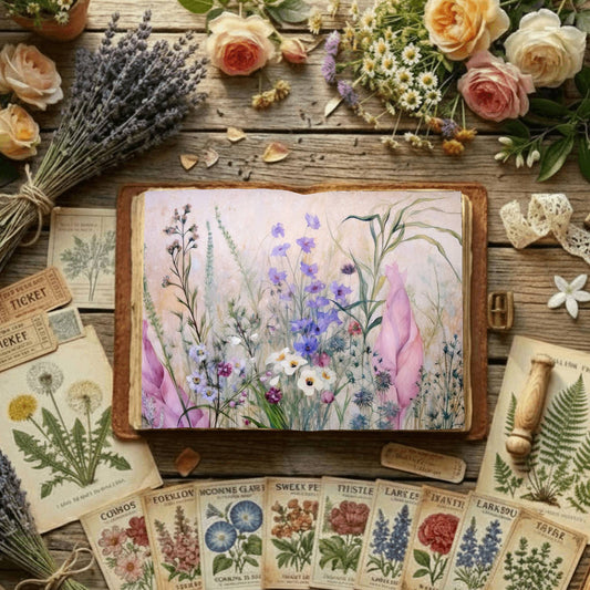 Floral Digital Papers