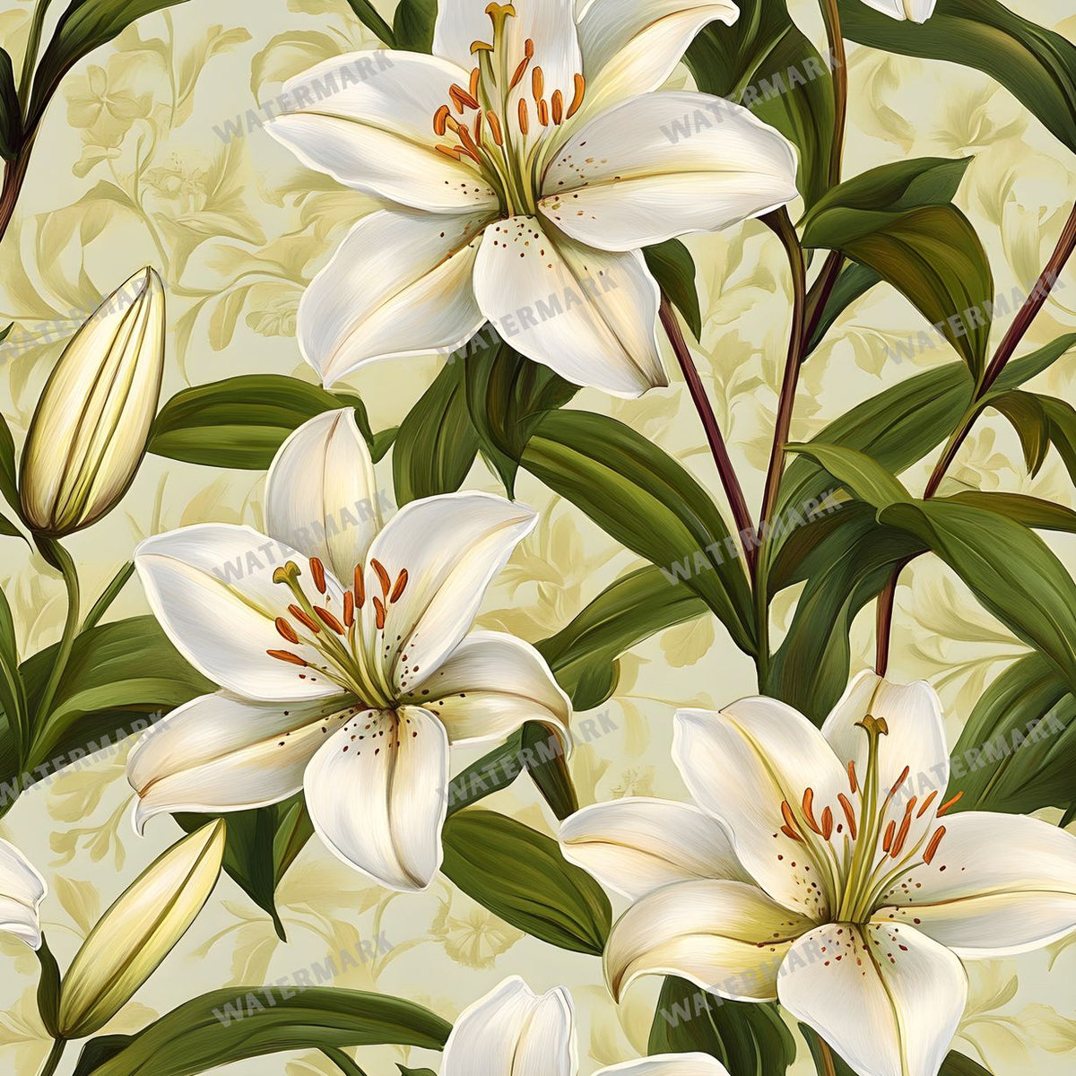 Floral Seamless Pattern