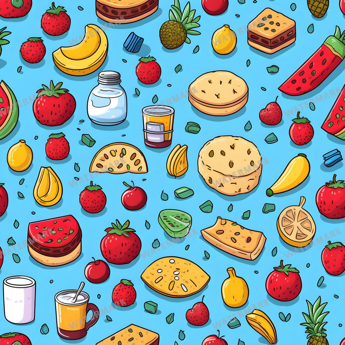 Food Seamless Pattern