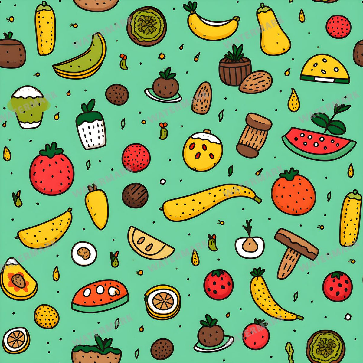 Food Seamless Pattern
