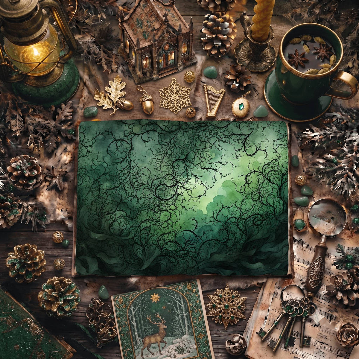Forest Witch Digital Papers