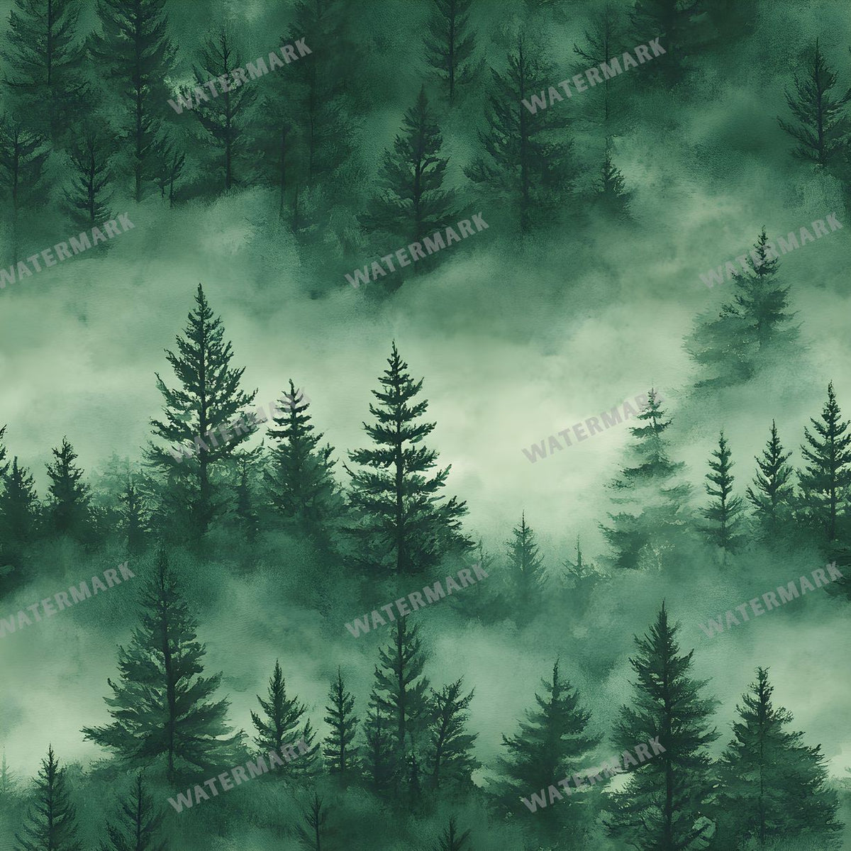 Forest Seamless Pattern