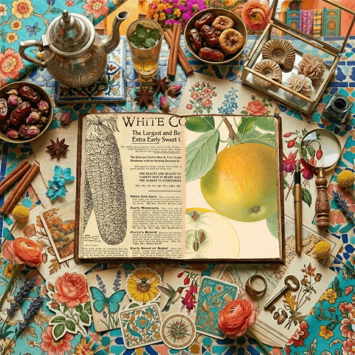 Fruit & Vegetables Digital Papers