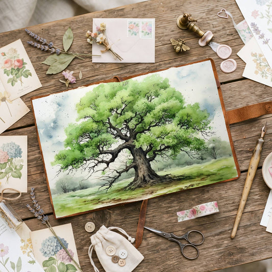 Ginkgo Biloba Tree Digital Papers