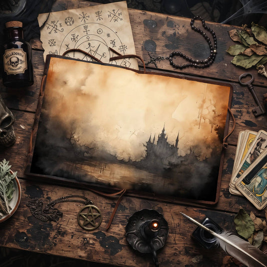Gothic Castles Digital Papers
