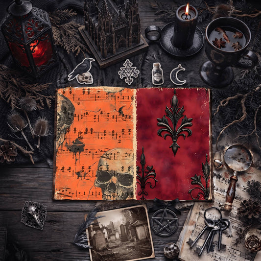 Gothic Digital Papers
