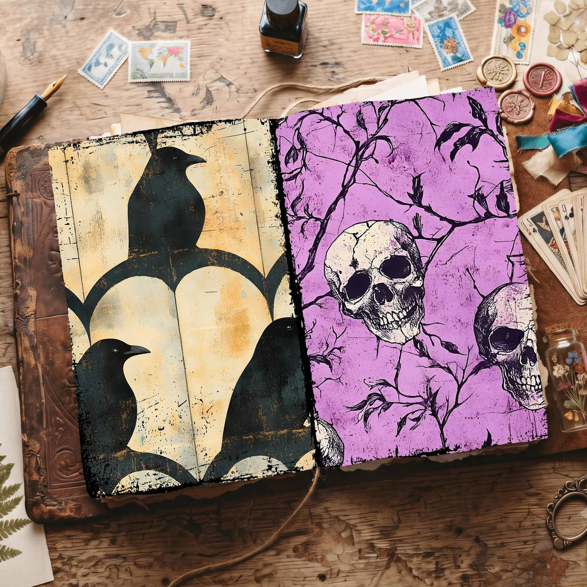 Gothic Digital Papers