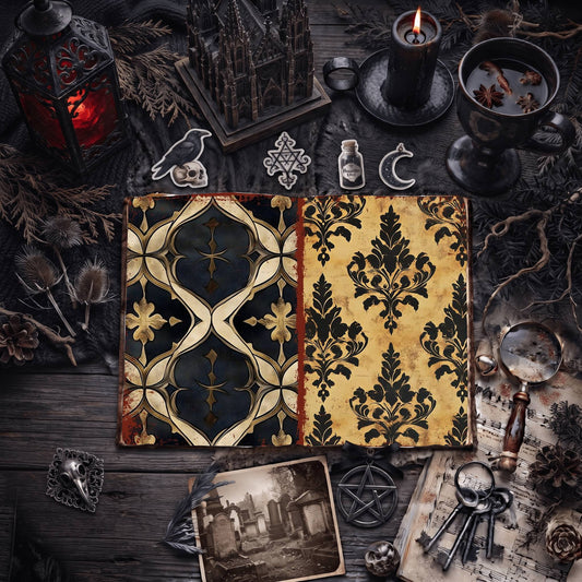 Gothic Digital Papers