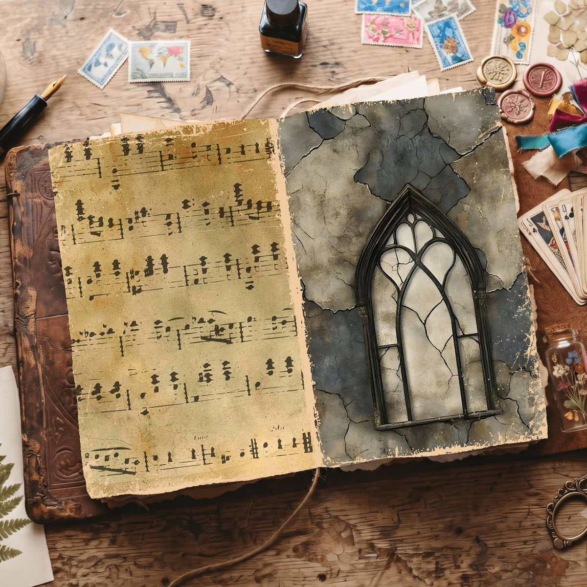 Gothic Digital Papers