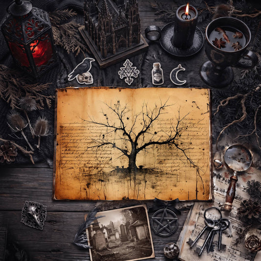 Gothic Digital Papers