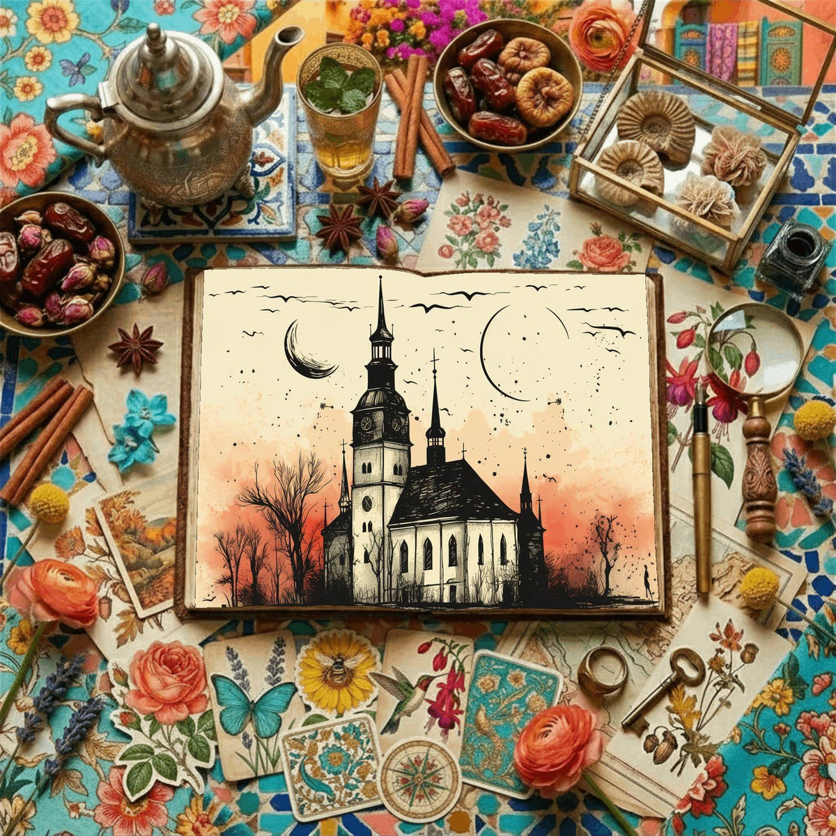 Gothic Digital Papers
