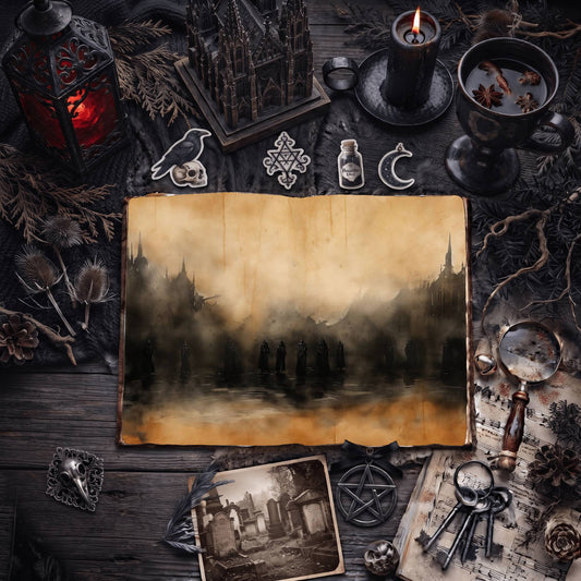 Gothic Digital Papers