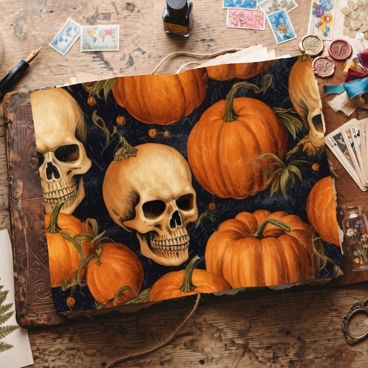 Halloween Patterns Digital Papers