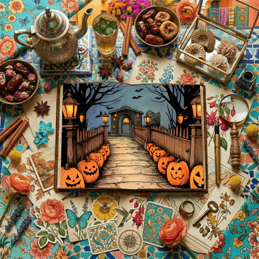 Halloween Digital Papers