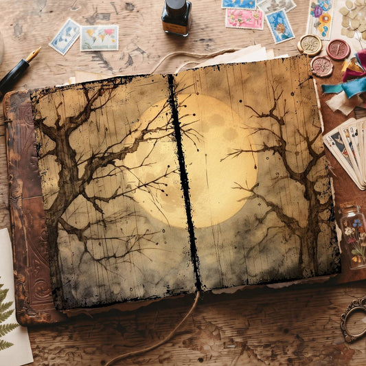 Halloween Digital Papers