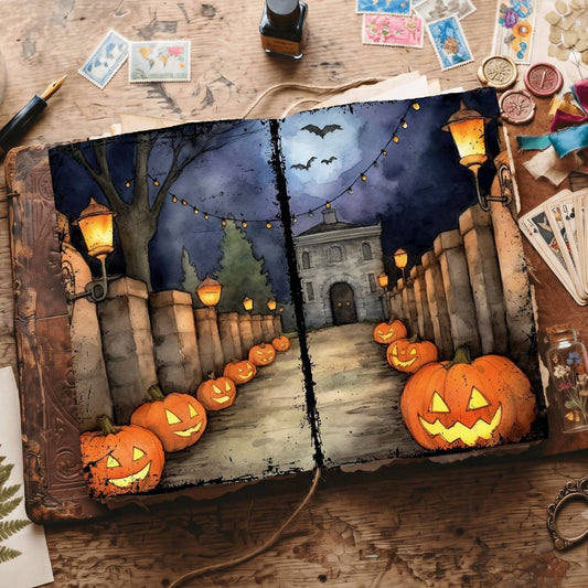 Halloween Digital Papers