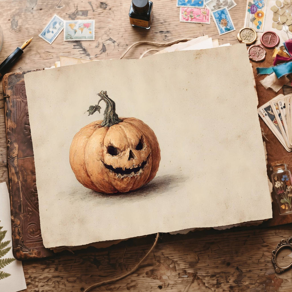 Halloween Digital Papers