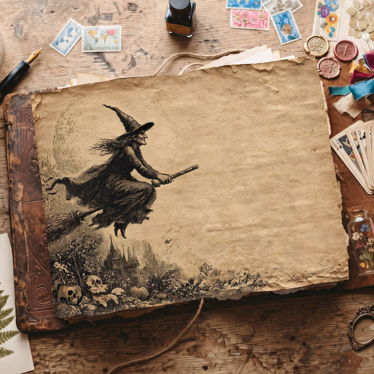 Halloween Digital Papers