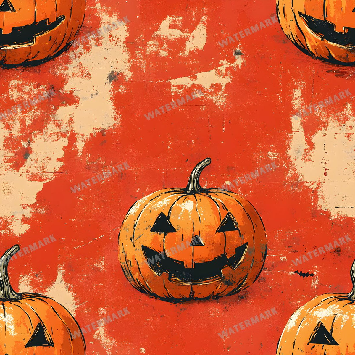 Halloween Seamless Pattern