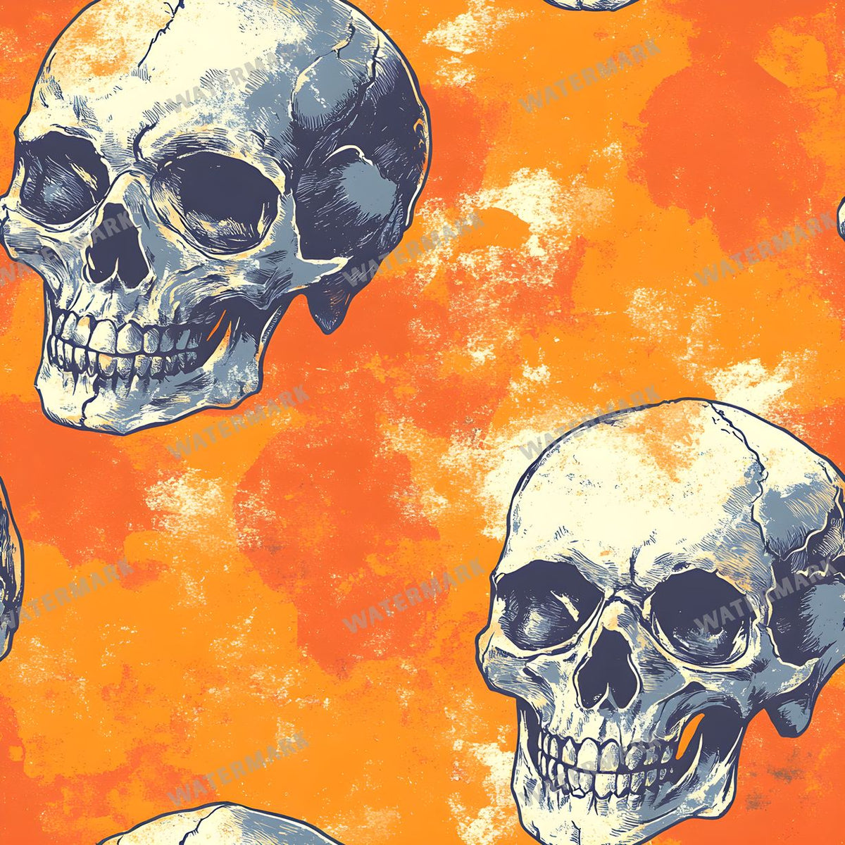 Halloween Seamless Pattern