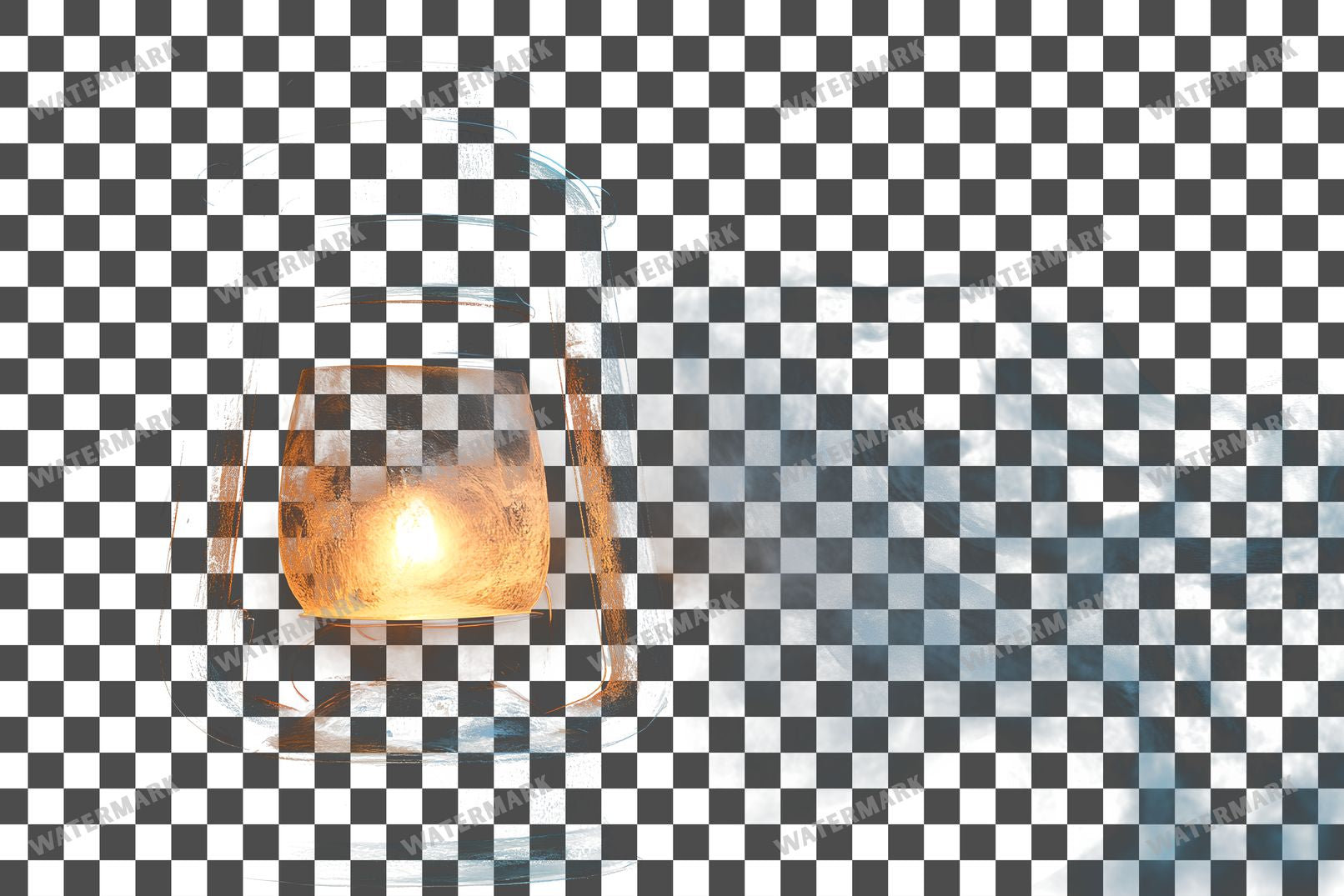 Haunted Lantern Transparent Overlay Pngs