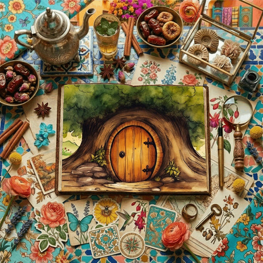 Hobbit Door Digital Papers