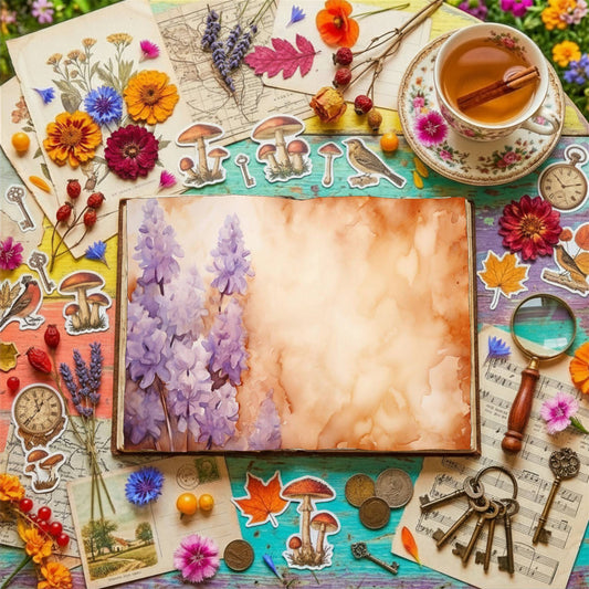 Hyacinth Flowers Digital Papers